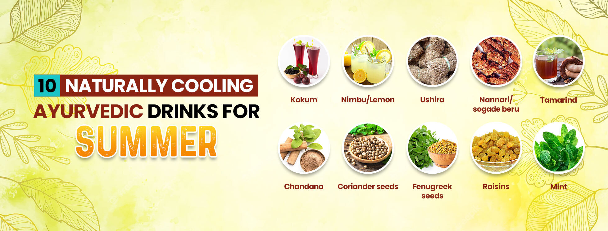 10 Ayurvedic Remedies and Herbs To Try This Summer to Beat Summer Heat & Diseases